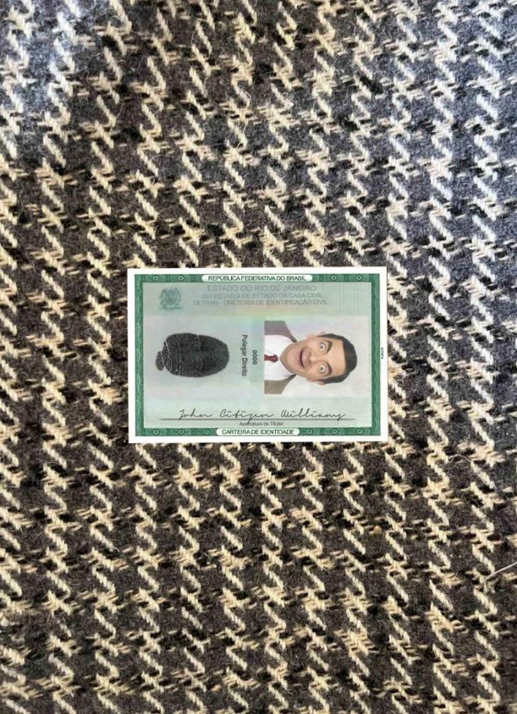 Blank Brazil ID template (2010 – present) photolook FRONT